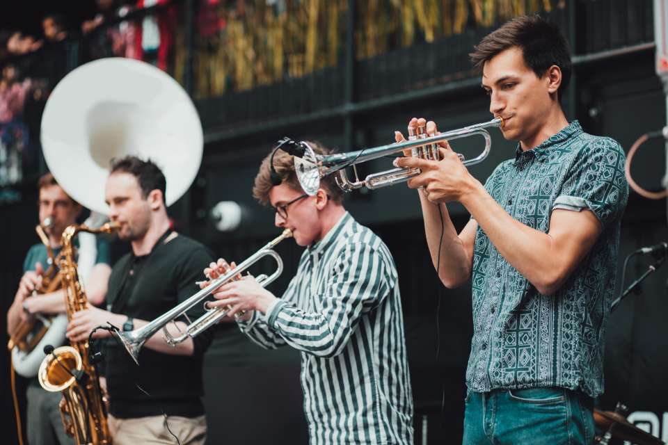 Mojo Brass Brass Band in London For Hire