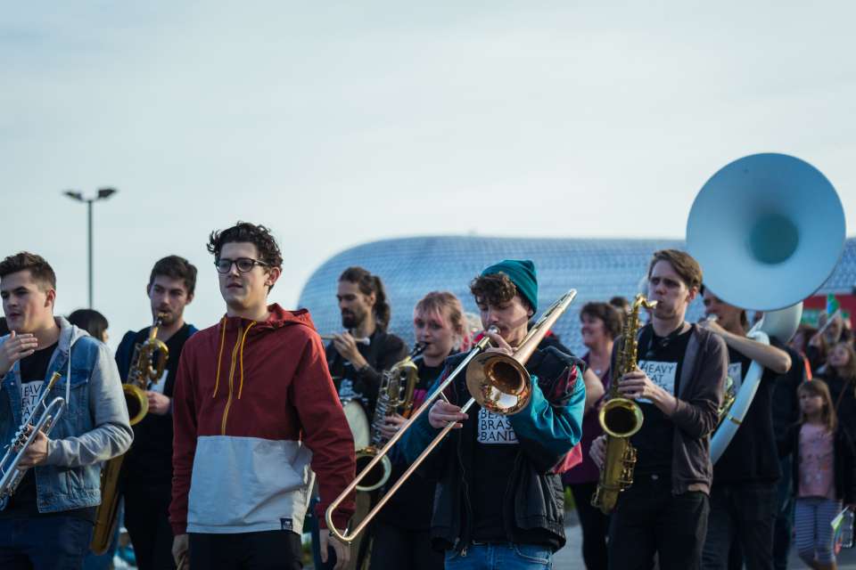 The Brass Animals Brass Band in Warwickshire For Hire 26