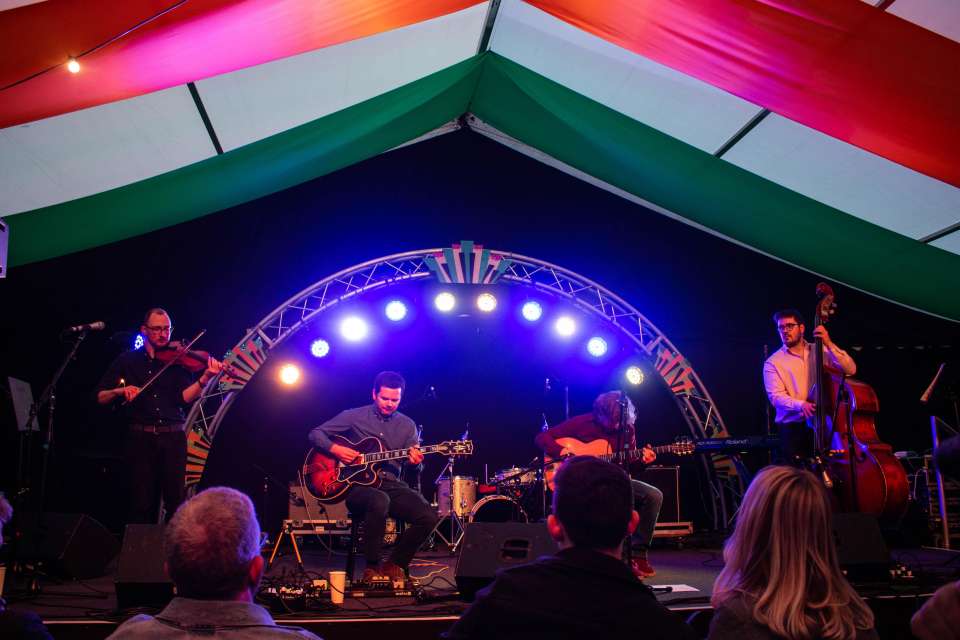 The Parisian Quartet Gypsy Jazz Band in Gloucestershire for Hire 2