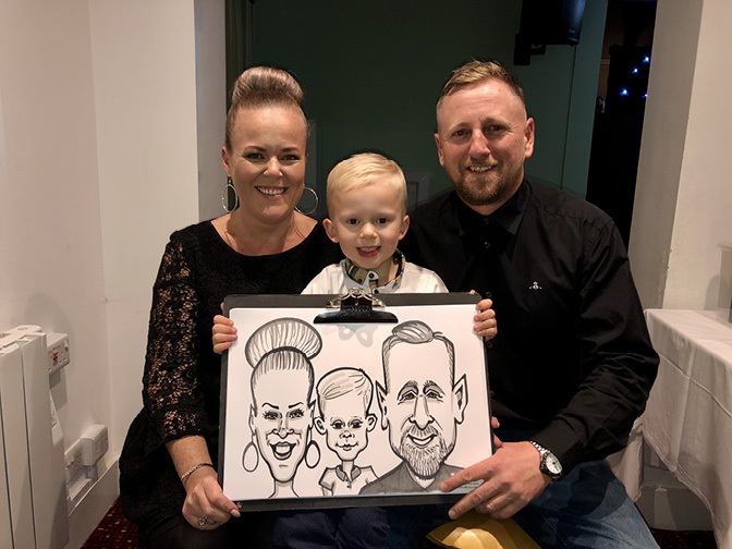 Cassie Caricatures | Cornwall Caricaturist For Hire