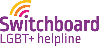 Switchboard LGBT+ helpline logo